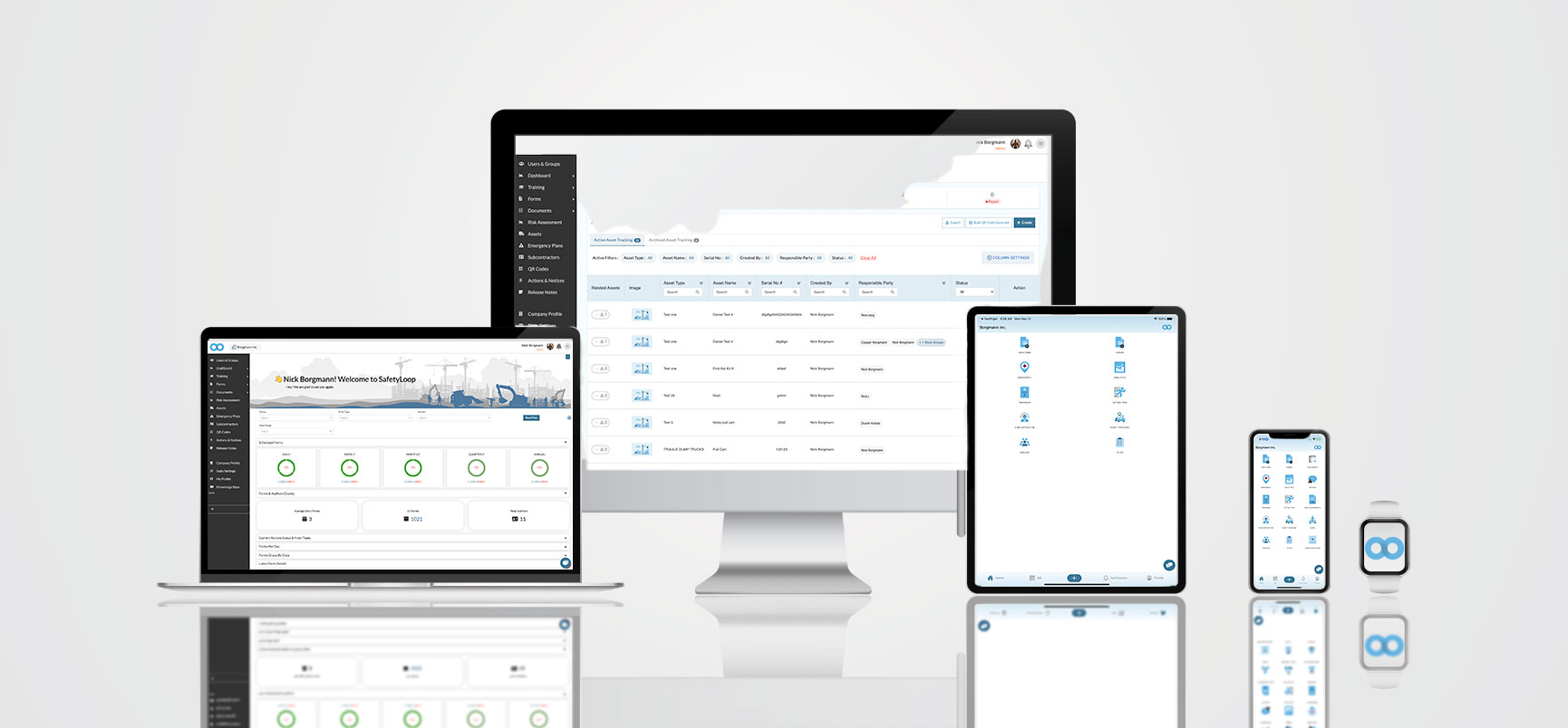 Automation workflows orchestrated in SafetyLoop